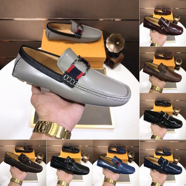 10model 2024 Mocasines de moda para hombres Resbalón en borla Vestido casual Zapatos de conducción Zapatos de barco originales cómodos clásicos Zapatos de diseñador de lujo Zapatos planos