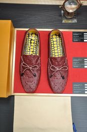 10model Heren Designer Loafers Schoenen Luxe Merk lederen schoenen Ademend Nieuwe Luie Schoenen Hoogwaardige Loafers Outdoor Rijschoenen Wandelschoenen
