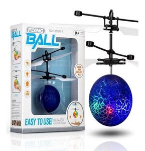 10Models RC Drone Flying Copter Ball Aircraft Helicopter LED flitsende Light Up Toys Induction Electric Toy Sensor Kinderkinderen Ch1330612