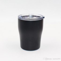 10oz koffiemok vacuüm geïsoleerde dubbele muur roestvrij stalen wijnglazen met deksel kind cup bier mok reizen tuimelaar klantgerichte wvt1140