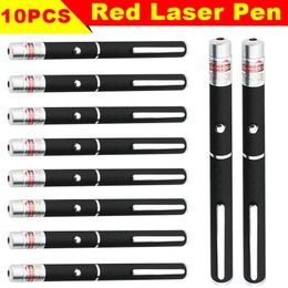 10 PACK 650nm Grappige Beam Lazer Astronomie 900 Mijl Rode Laser Pointer Pen 1 mw NIEUWE