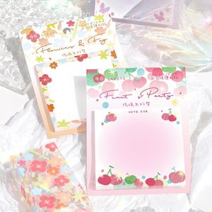 10 packs/LOT Glazuur Kleur Illusion Serie Vers Papier Bericht Memo Pad