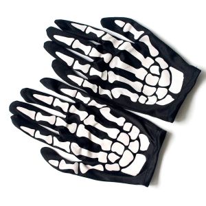 10Pair korte handschoenen Halloween Ghost Claw Party -kostuumaccessoires voor vrouwelijke mannen