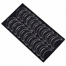 10 pares de silicona reutilizable impermeable de silicona antiarrugas almohadillas para los ojos parches adhesivos para el cuidado de la piel de los ojos almohadillas de belleza para ojos S1Pr #