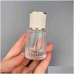 10pc 30ml 50ml bouteilles transparentes voyage poche verre vaporisateur vide bouteille de brume distributeur atomiseur Y220428 livraison directe Dhbr5