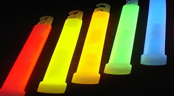 10pc 6inch Multicolor Glow Stick Chemical Light Stick Camping Decoration Decoration Party Clubs Supplies Chemical Fluorescent5884592