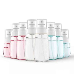 10 st Hoogwaardige 30 ml 60 ml 100 ml Fijne Mist Spray Bottle Plastic Lotionpomp Lege fles Reiswater Refilleerbaar gereedschap Y220428