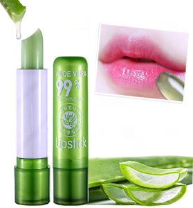 10 unidades de bálsamo labial derretido humectante, lápiz labial duradero que cambia de Color, bálsamo de copa antiadherente de Aloe, maquillaje antienvejecimiento, cuidado de labios Beauty1550135