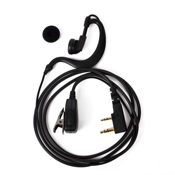 Oreillettes double PTT originales pour talkie-walkie BAOFENG uv-82, accessoires avec micro pour radio bidirectionnelle UV 82 UV82L UV-89, 10 pièces