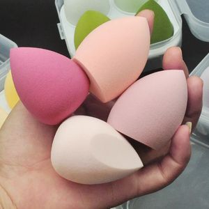 10 PC Éponges Applicateurs Coton 4 Pc Beauté Oeuf Maquillage Mélangeur Cosmétique Puff Éponge Coussin Fondation Poudre Outil Femmes Maquillage Accessoires 231009