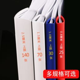 10 -st Triangle/Water Drop Pull Rod Clip Data Paper Transparant A4 Binder Drop Type Contract Document Set Rapportmap