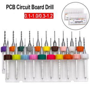 10-stcs 0,1-1,2 mm 0,3-1,2 mm PCB Circuitbord Boorboor Tungsten Carbide Micro-boren voor printplan CNC BHOER BIT