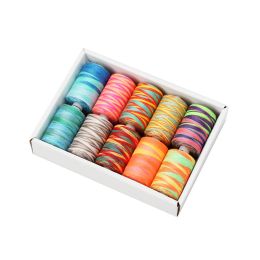 10pcs 1000yards 402 Fil de filetage en polyester coudre