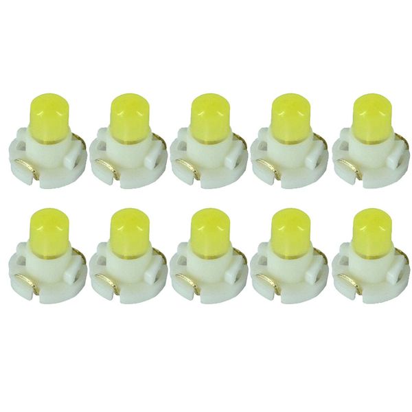 10pcs 12V T3 T4.2 Cob Car Instrument LED Indicateur de tableau de bord