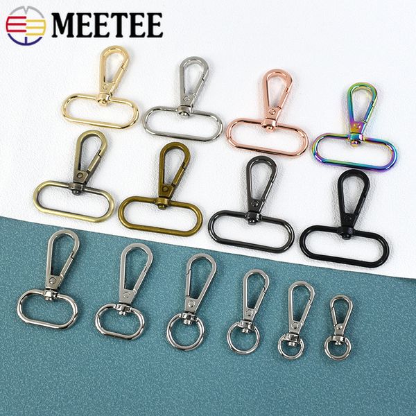 Boucles de sangle en métal de 16 pcs 16 à 50 mm pour la courroie en sangle de bague pivot