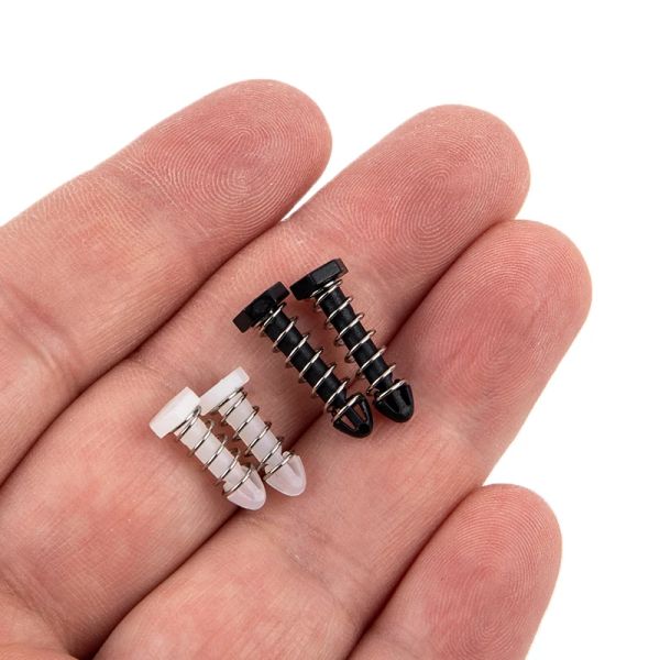 10pcs 17,6 mm Nail en plastique Southbridge Northbridge Fablier de refroidissement Clips de ressort en plastique Fixez le dissipateur thermique