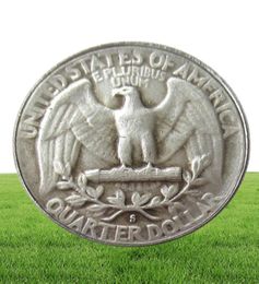 10pcs 1932 Antiguo US Washington Quarter Coins Arts and Crafts USA Presidente de monedas conmemorativas Copia decorada Coinlibert7883672