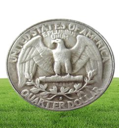 10pcs 1932 Antique US Washington Quarter Dollar Coins Arts and Crafts USA Président Copie commémorative COIN COIN décore CoinLibert2618082