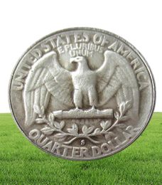 10pcs 1932 Antiguo US Washington Quarter Coins Arts and Crafts USA Presidente Copia de monedas conmemorativas Decorar Coinlibert3978940