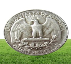 10pcs 1932 Antigua US Washington Quarter Coins Arts and Crafts USA Presidente Copia de monedas conmemorativas Decorar coinlibert4612228