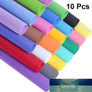 10 stks 1mm Dikke Eva Schuim Papers Handgemaakte Schuim Sheets Spons Papier DIY Handcraft Materialen Scrapbooking Craft Decor (gemengde kleuren) Fabriek prijs Design kwaliteit