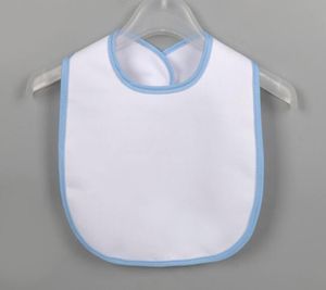 10stcs 24x37,5 cm Sublimatie Blanco Baby Bib Diy Thermal Transfer Baby Burp Doeken Waterdicht slabbetje