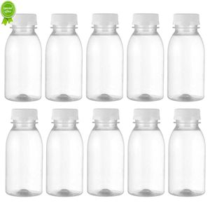 10pcs 250ml bouteille d'eau transparente bouteilles de boisson en plastique ménage cuisine bouteille de lait en plastique bouteille de boisson sous-embouteillage