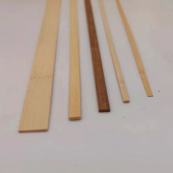 10 Uds. De Material de madera de bambú de 30CM, muebles DIY hechos a mano, suministros para modelos de construcción, adornos artesanales hechos a mano para hacer linternas