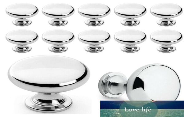 10 pièces 30mm boutons d'armoire en alliage de Zinc armoire tiroir armoire poignées porte tirer cuisine poignée meubles Hardware3183393