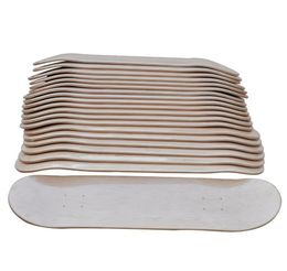 10st 31X8inch decks voor skateboards 7ply Canadees esdoornhout blanco skateboard deck3242547