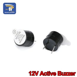 10pcs 3V 5V 12V BUZZER ACTIVE MAGNÉTIQUE Long Beton continu Bodel Alarme Ronteur 12095 PIEZO BUZZER