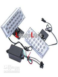 10 pièces 44 2x22 LED lumières stroboscopiques feu clignotant avertissement d'urgence Flash sécurité Light2833177