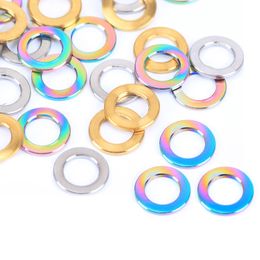 10pcs 4Colors 5 mm 6 mm Boulon de titane Spaceur Universal Cycling Bicycle Tige de frein Boulon Boulaves Boulons de vélo