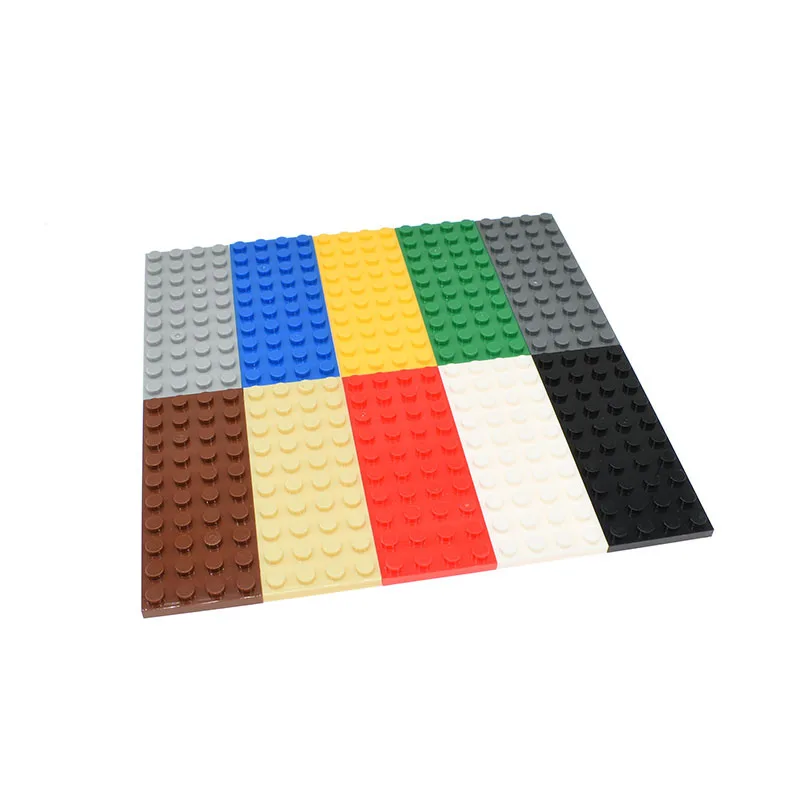 10pcs 4x10 points Diy Blocs Blocs Figures Thin Figures Bricks Educational Creative Toys for Children Taille compatible avec 3030