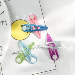 10pcs 5cm épingles à cheveux instantanées pour les bébés filles BB Clips Color Color Metal Barrettes DIY ACCESSOIRES HEIR