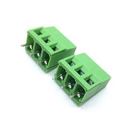 10 stcs 5 mm 2pin 3pins PCB-schroef Terminal Block Connectoren 300V 10A DG128 KF128 KF128-2P KF128-3P Pitch 5,0 mm/0,2 inch