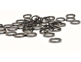10 stuks 6mm breed hematiet magneet ring platte boogvormige gesneden noedels ring maat 6 tot 136739937