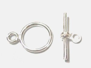 10 stks / partij 925 Sterling Silver Clasp Hook voor DIY Craft Mode-sieraden Gift W45