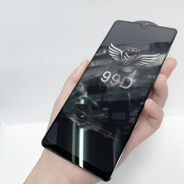 10 piezas 99D negro protector de pantalla de cubierta completa para iPhone 15 14 13 XR XS Max X 12 Mini 11 Pro Max 14PROMAX Edge película de vidrio templado para iphone