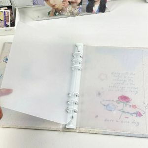 10-stcs A5/A6 Binder Fotoalbum Mouwen Pocket Photocards Photocard Collect Book Koreaanse los-blad Polaroid plakboek opslag