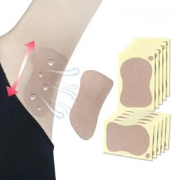 10pcs / sac Femmes Tampons de sueur aisselle Underarm Summer Sumage Disposable Absorbant anti-transpiration Déodorant Patch Anti Sweat Stickers