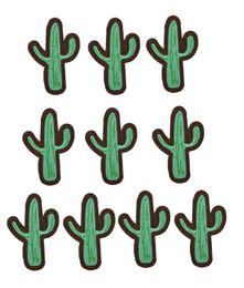 10 STKS cactus borduurwerk patches voor kleding ironon patch applique ijzer op mode patch naaien accessoires badge stickers op clo9415991