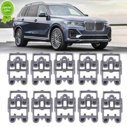 10 stks Auto Lagere Deur Tochtstrip Vaste Clips Auto Voor Achter Plastic Afdichting Retainer Clip Fastener Auto Accessoires voor BMW X5 E53