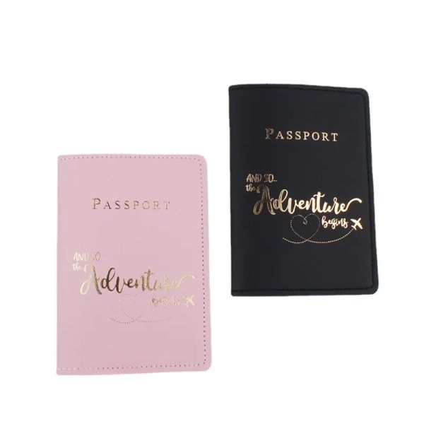 10 pièces porte-cartes PU voyage étanche en cuir Transparent ID saleté porte-passeport couverture portefeuille LL