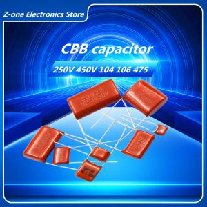 10pcs CBB Condensateur 250V 450V 106 104 473 474 684 105 225 475 J 100NF 47NF 470NF 680NF 10UF 0.1UF 0.047uf 0,68uf 1uf 2.2uf 4.7uf