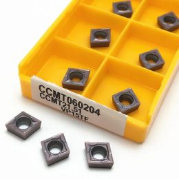 10pcs CCMT060204 VP15TF CCMT060204 IC907 / IC908 INSERT INSERT CUTTER CUTTER CNC TOL CCMT 060204