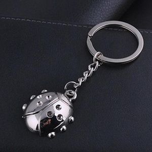 10 pièces Chaveiro mode décontracté Animal coccinelle porte-clés alliage charme porte-clés porte-clés créatif en métal voiture porte-clés bijoux cadeau 299i