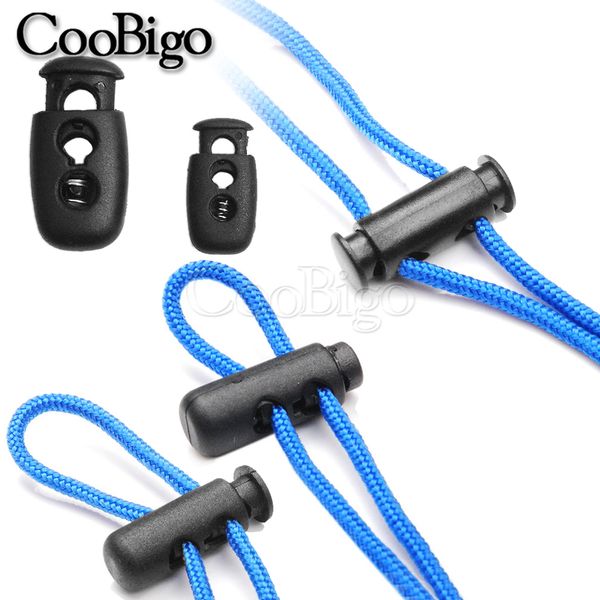 10 piezas de bloqueo de cable paracord paracord togle clip de fijación de fijación sujetador de shoeslace lango de cuerda accesorios de mochila al aire libre