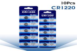 10 STKS CR1220 3 V CEL BATTERIJ HORLOGE KNOP ECR1220 DL1220 LM1220 KCR1220 COBATTERIJEN HOGE KWALITEIT CR 1220235p7462417