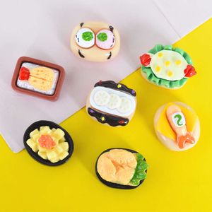 10 stks schattig poppenhuis miniatuur voedseldessert sushi -model voor s 1/6 poppen accessoires speelgoed